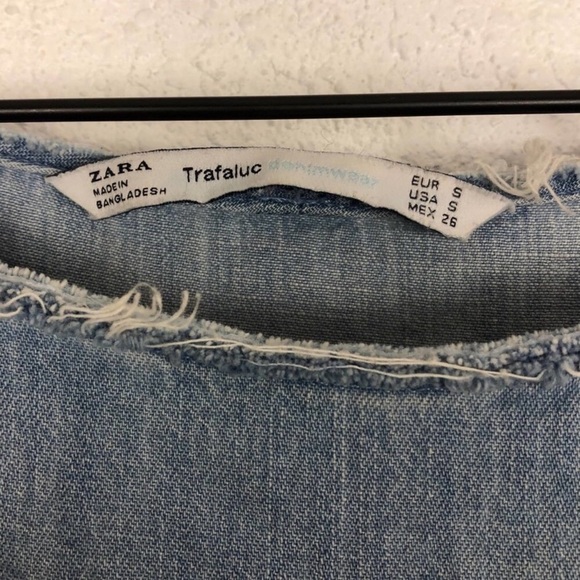 Zara Trufalac Denim Dress! - Picture 5 of 7